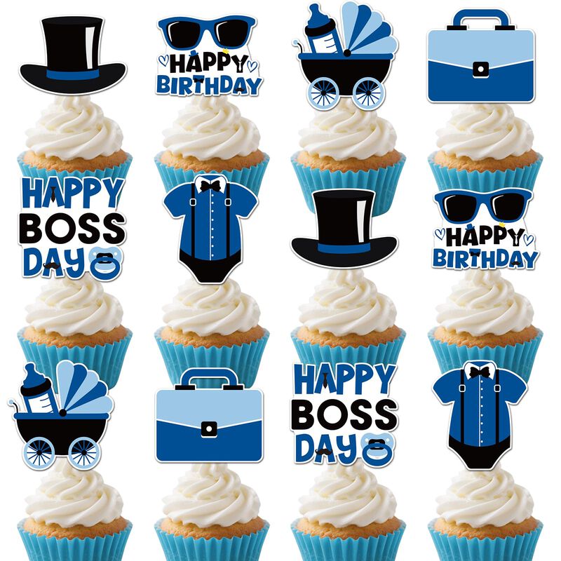 Adorno Para Pastel Ipartygo Jefe &ndash; Decoraciones... image number null
