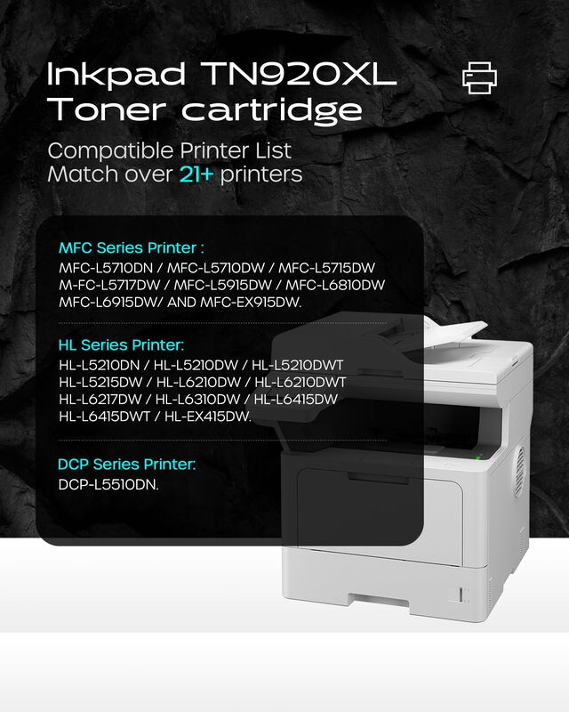 Cartucho De T&oacute;ner Inkpad Tn920xl Tn920 High Yie... image number null