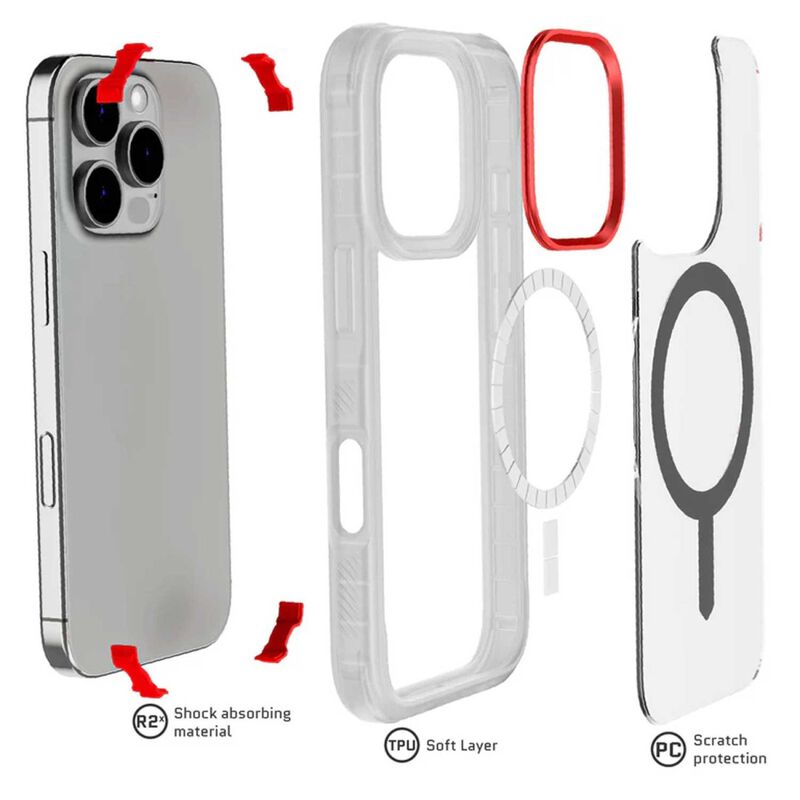 Funda GHOSTEK Covert para iPhone 16 PRO MAX Tra... image number null