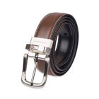 Cintur&oacute;n Tommy Hilfiger Reversible De Cuero Marr&oacute;n Negro 42