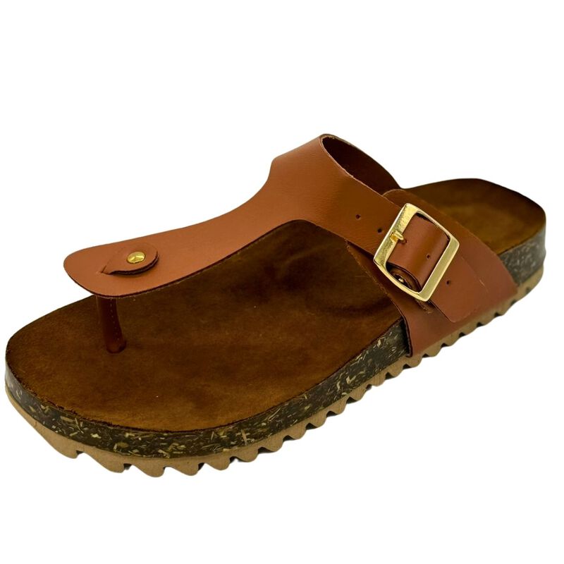 Sandalias Miami para mujer color camel marca HR image number null