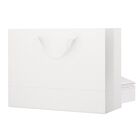 Bolsas De Regalo Malicplus 41x15x30 cm Blancas Paquete De 12