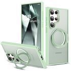 Funda Zalinbo para Galaxy S24 Ultra Verde, giratoria 360&deg;