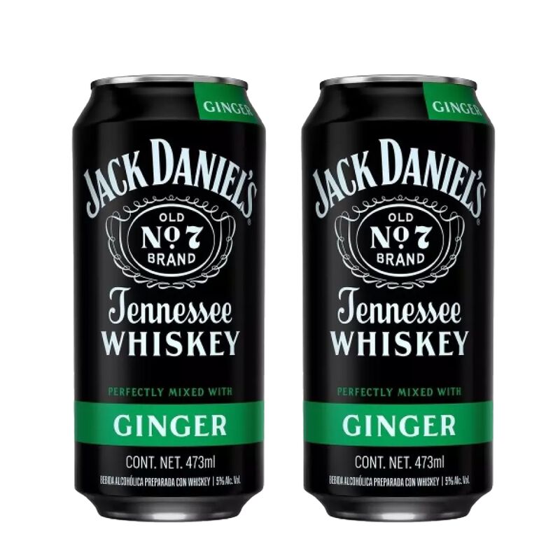 2 Jack Daniels Ginger 473ml image number null