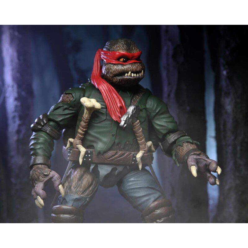 Figura Ultimate Raphael Wolf Man TMNT Universal... image number null