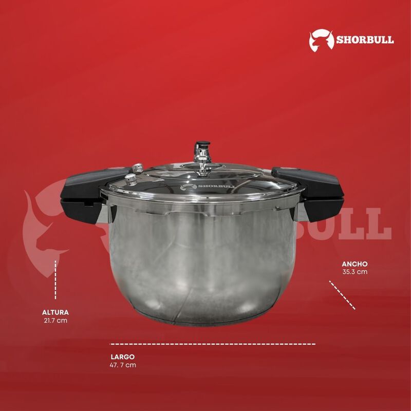 Olla Express 14 Litros Acero Inoxidable Shorbul... image number null