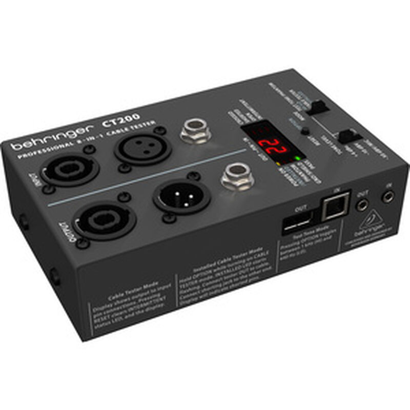Probador de Cables Behringer CT-200 color negro image number null