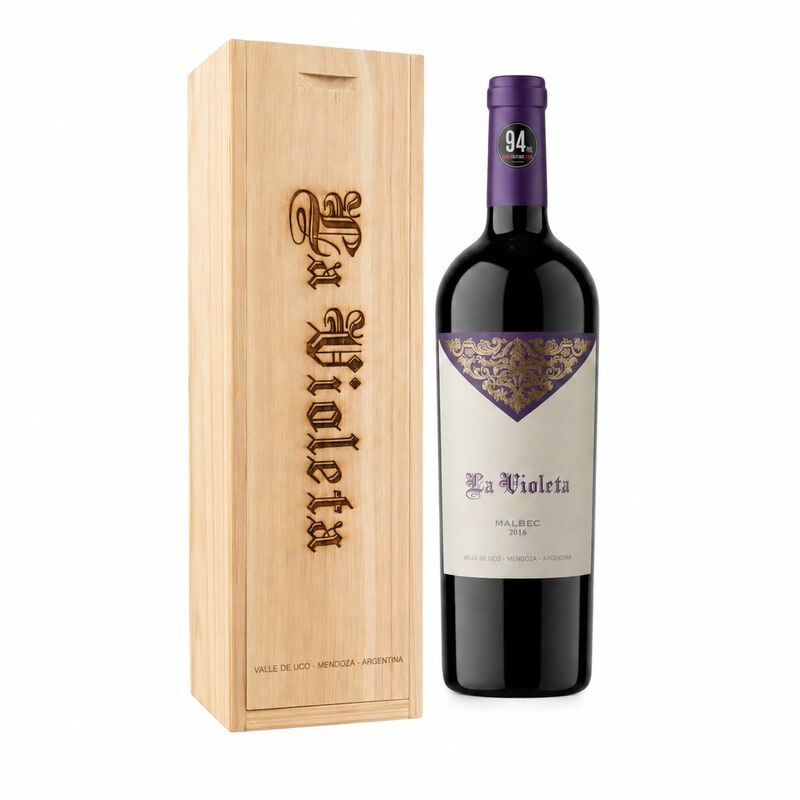 Vino Tinto Monteviejo La Violeta Estuche De Mad... image number null