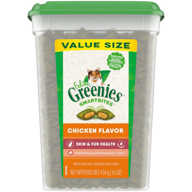 Tratamientos Para Gatos Greenies Smartbites Par... image number null