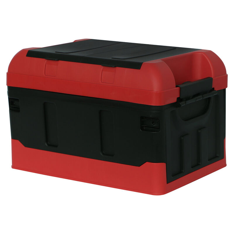 Caja Almacenamiento Plegable Rojo con Negro image number null