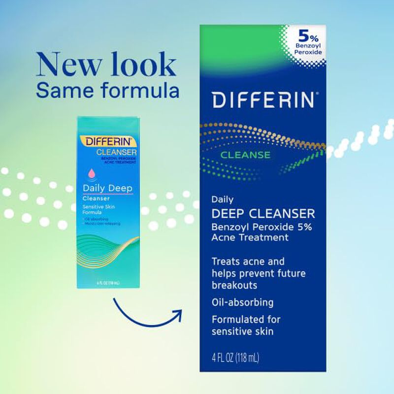 Jab&oacute;n Facial Differin Acne Con Per&oacute;xido De Benz... image number null
