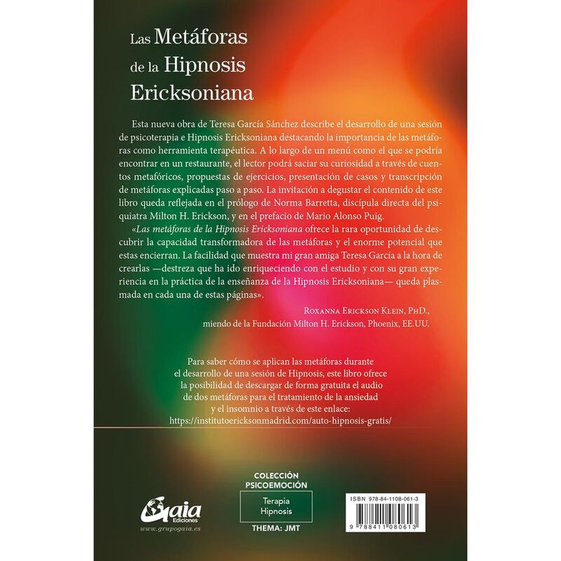 Las Met&aacute;foras de la hipnosis Ericksoniana image number null