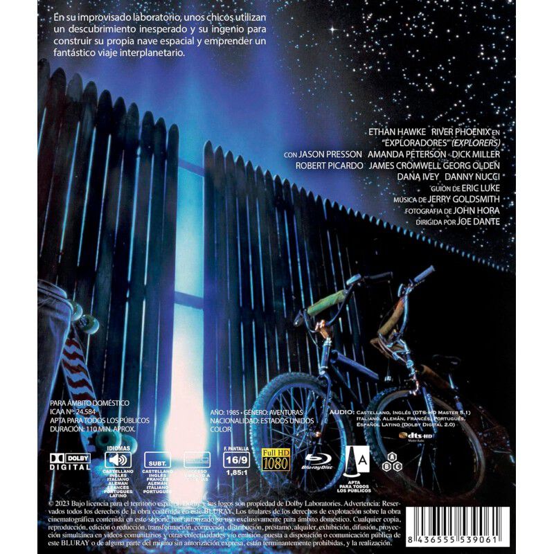Exploradores [blu-ray] (1985) Explorers image number null