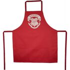 Delantal Rojo Logo Hogarts Harry Potter