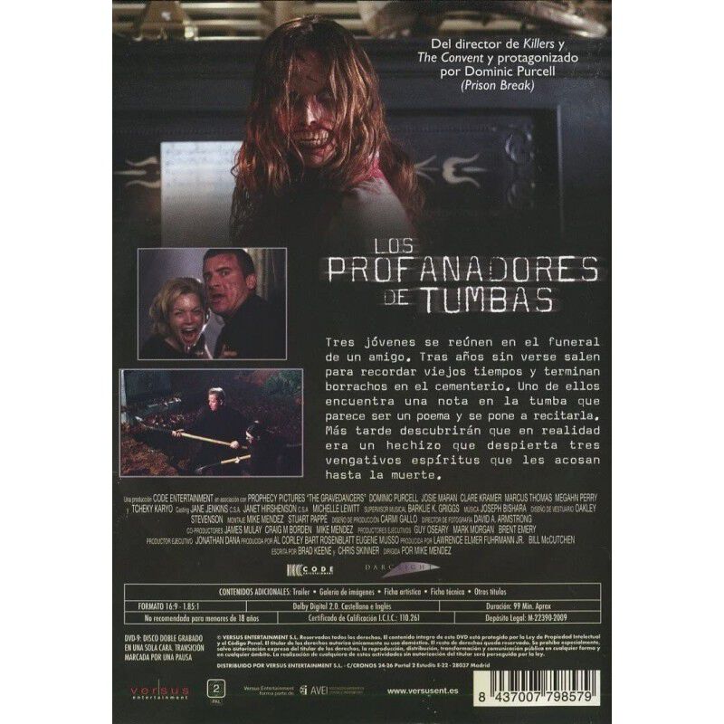 Los Profanadores De Tumbas [dvd] (2006) image number null
