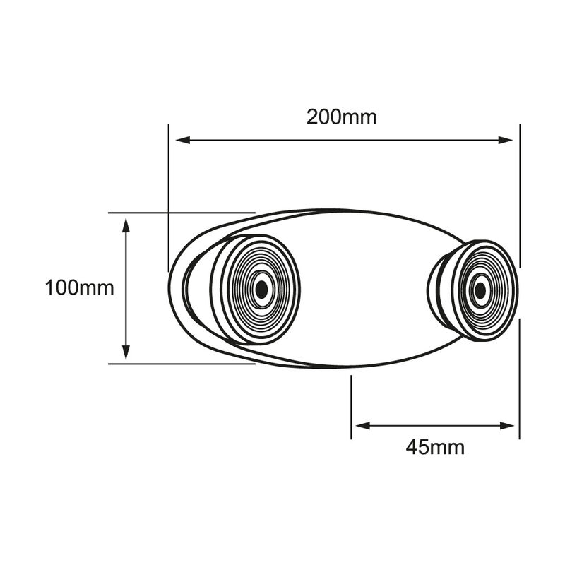 Lámpara De Pared Emergencia Sobreponer 4w Luz D... image number null