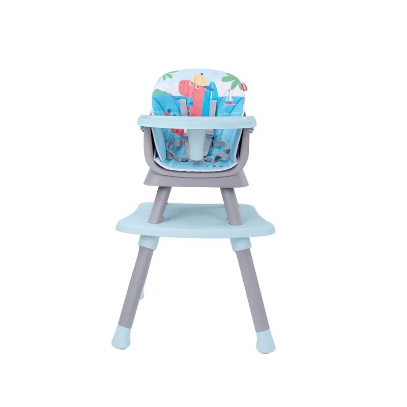 Silla Alta D´Bebé Grow With Me 4 en 1 Azul image number null