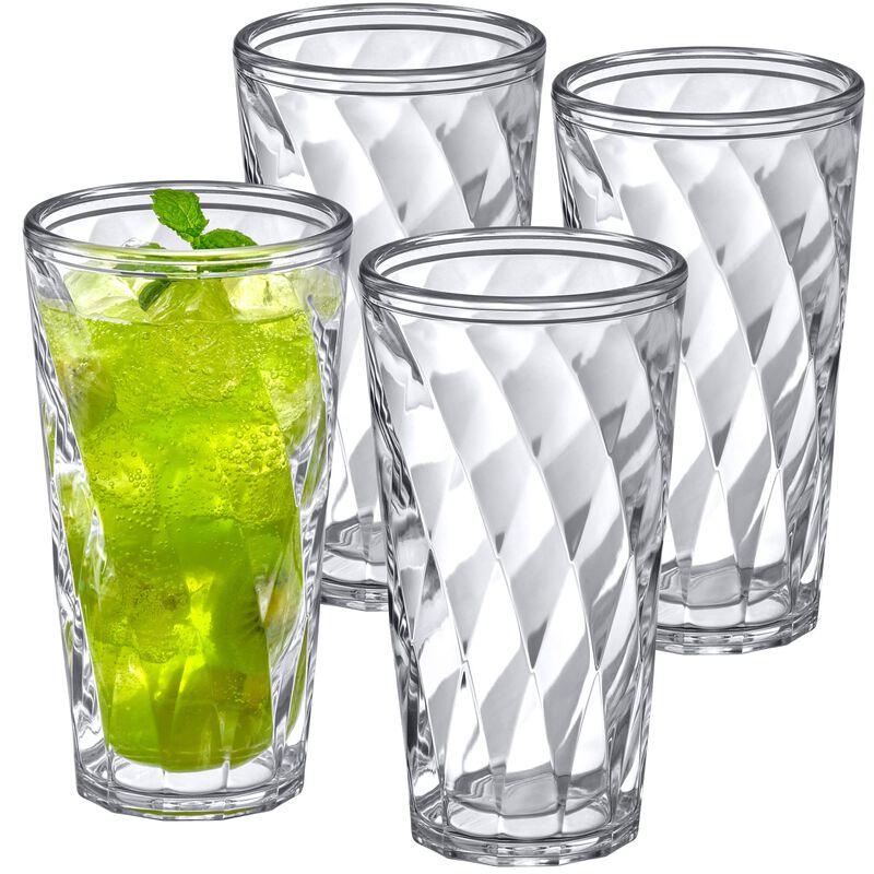 Vaso Para Bebidas Amazing Abby 620 ml Pack De 4... image number null