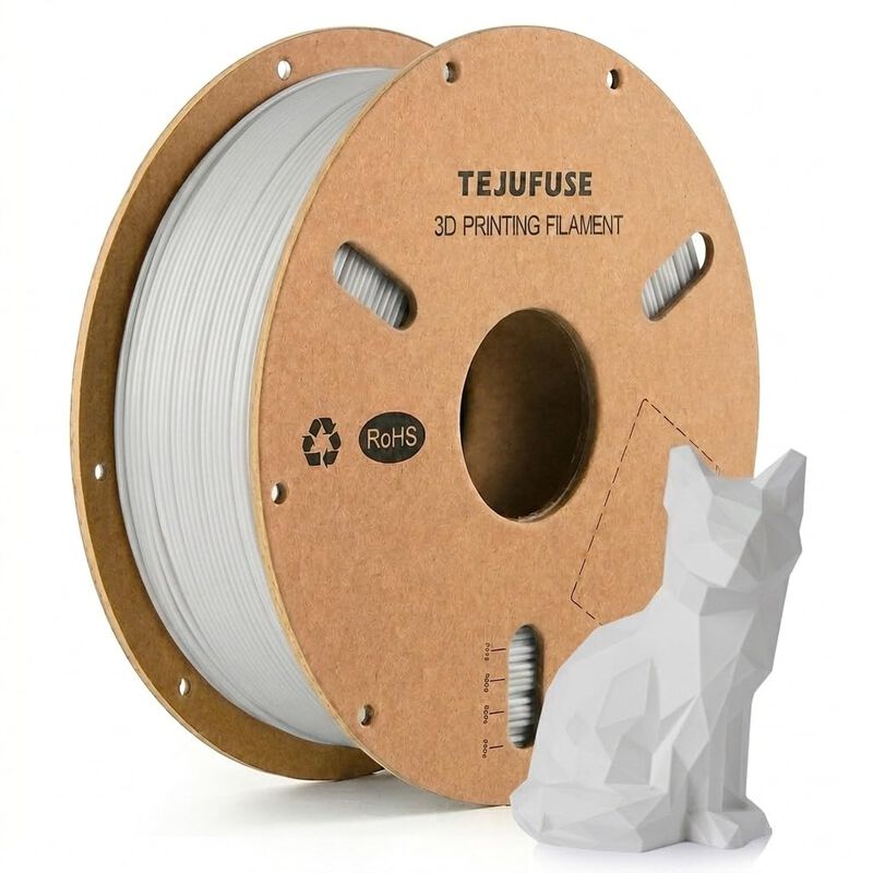 Filamento 3d Tejufuse 1,75 mm Gris 1 kg &plusmn;0,03 m... image number null