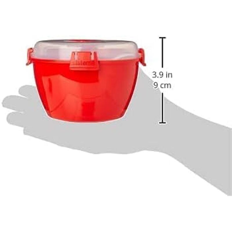 Sistema taz&oacute;n para microondas con tapa y asa, 3... image number null