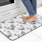 Alfombra De Piso Fyathm Antifatiga Antideslizante Acolchada