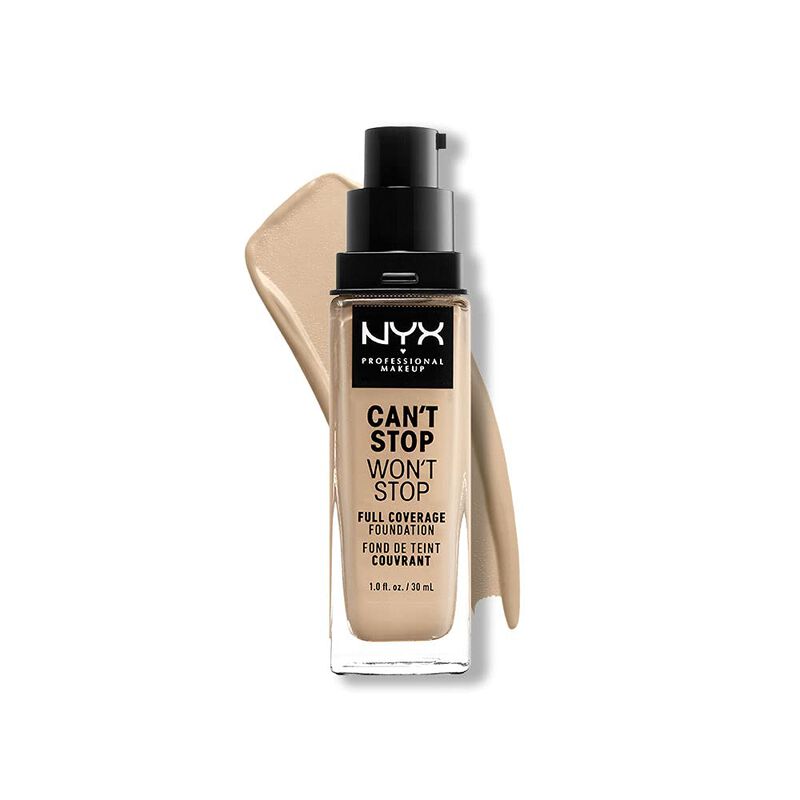 Foundation Nyx Professional Makeup Can't Stop W... image number null