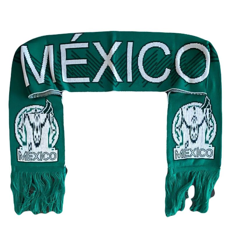Exclusiva! Bufanda Mexico Futbol Verde image number null