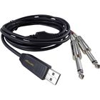 Behringer Line 2 Usb Cable Interfaz 2 Plug A Usb-Negro
