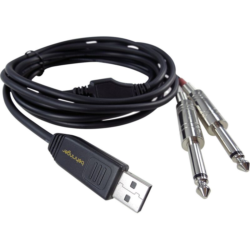 Behringer Line 2 Usb Cable Interfaz 2 Plug A Us... image number null