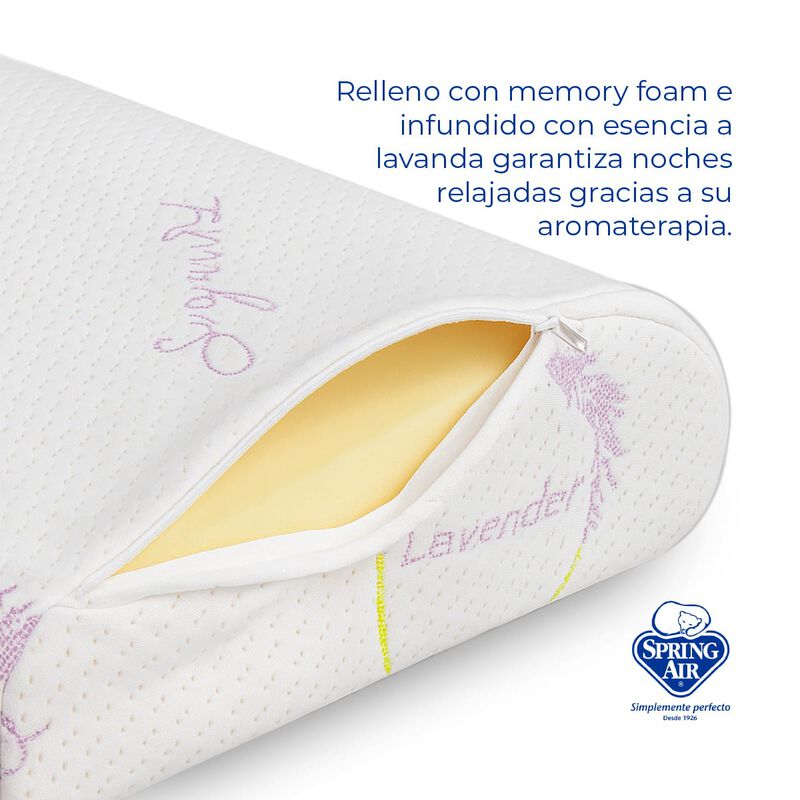 Spring Air Almohada Cervi-Relax Memory Foam Inf... image number null