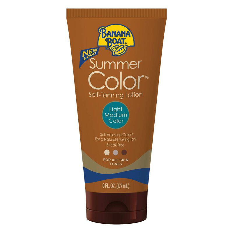 Loci&oacute;n Autobronceadora Banana Boat Summer Color... image number null
