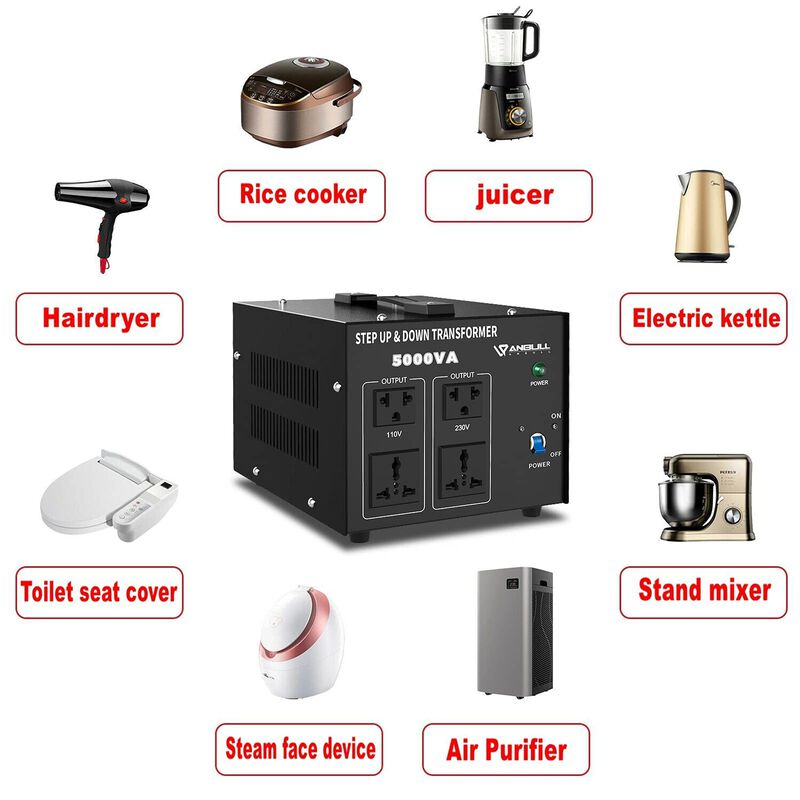 Convertidor De Voltaje Anbull 5000w Transformad... image number null