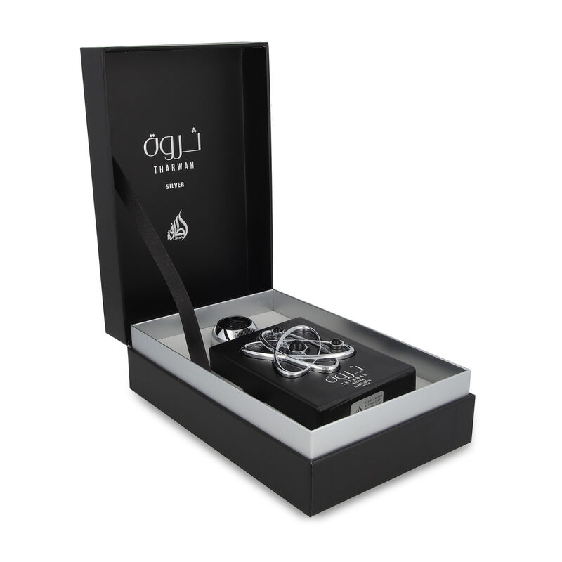Lattafa Tharwah Silver 100Ml Edp Spray image number null