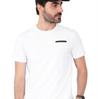 Playera Basica Manga Corta Caballero Premium Blanco Roosevelt C346