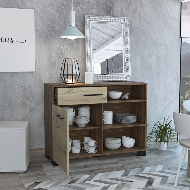 Mesa Auxiliar Marsella Casta&ntilde;o Virtual Muebles image number null