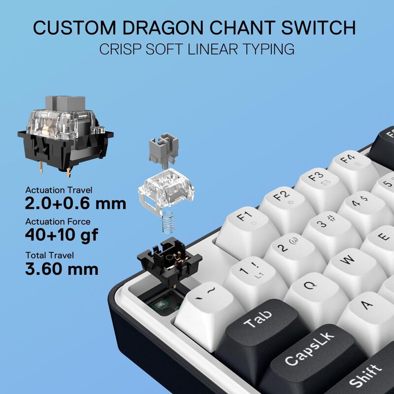 Teclado Gaming Redragon K689 con Cable RGB 104 ... image number null