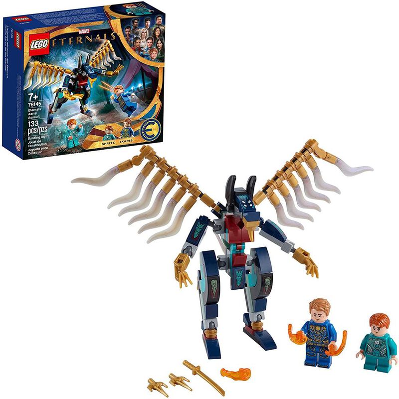 Lego Asalto A&eacute;reo De Los Eternals 76145. Kit De... image number null