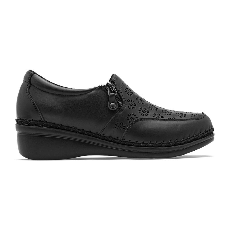 Lobo Solo Zapato Confort Negro Para Mujer 14736... image number null