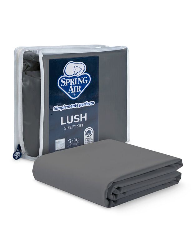 Juego de S&aacute;banas Lush Spring Air 300 Hilos 100%... image number null