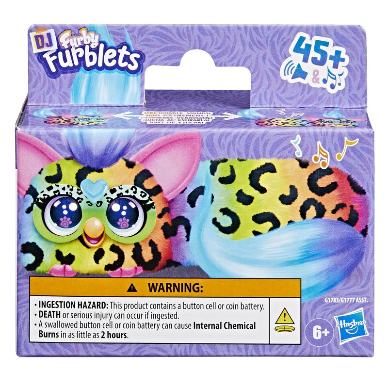 Peluche Electr&oacute;nico Furby Dj Furblets Rain-bow-... image number null