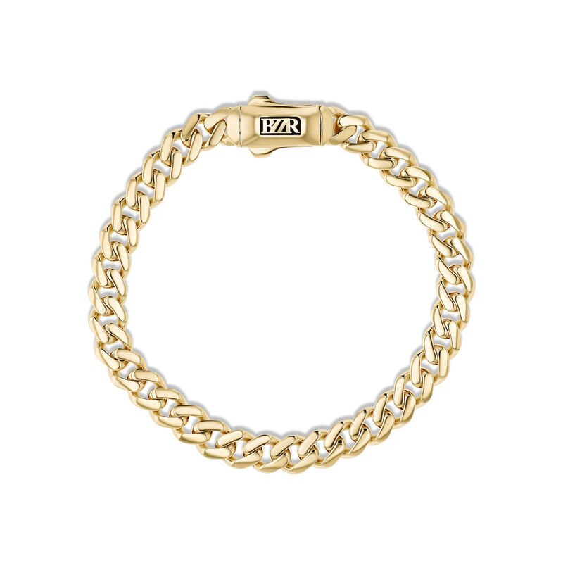 Pulsera Bizzarro Chain De Oro Amarillo 14K-22Cm... image number null