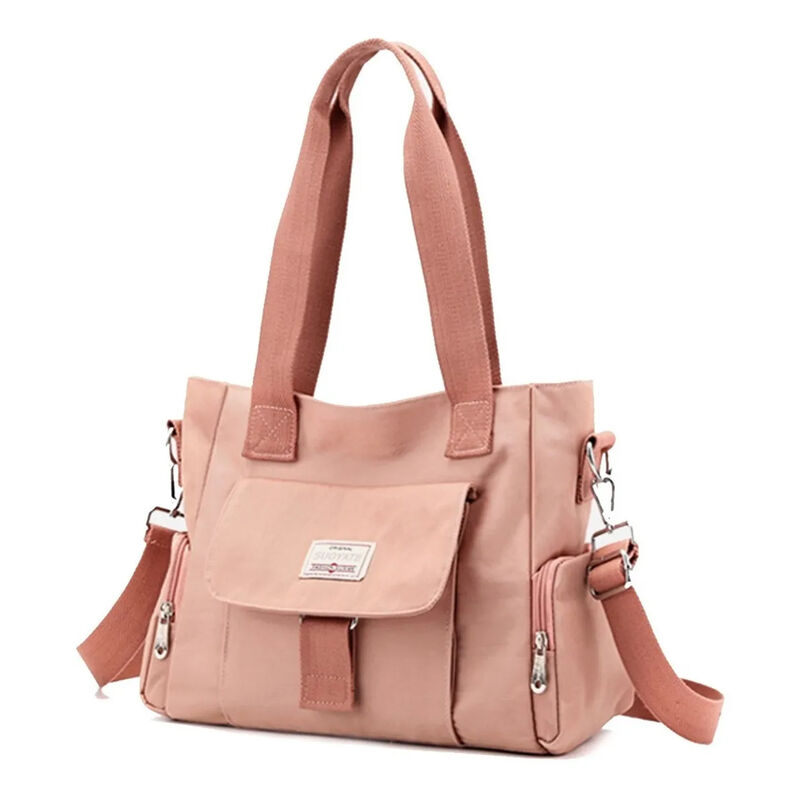 Tote de Lona Rosa para Adultos Amplia image number null