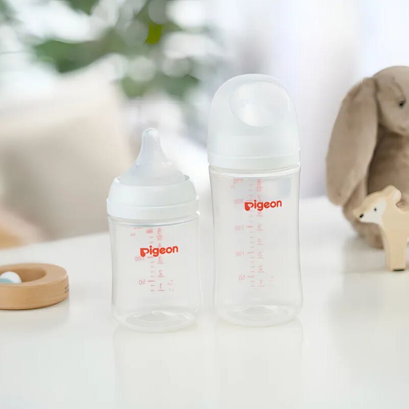 Set De 6 Biberones Pigeon Softouch Boca Ancha 1... image number null