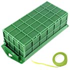 Jaula De Espuma Floral Takytao 27 &times; 12 &times; 8 cm &ndash; Pack De 2 Verde