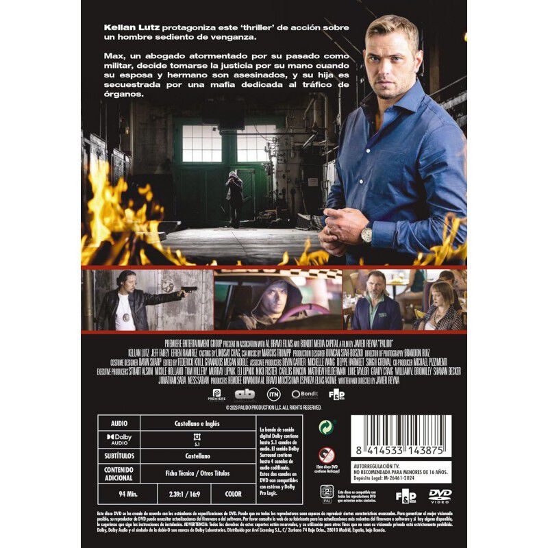 P&aacute;lido [DVD] (2023) Due Justice image number null