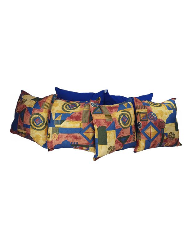 Set 6 Cojines Decorativos Premium Almoda Combin... image number null