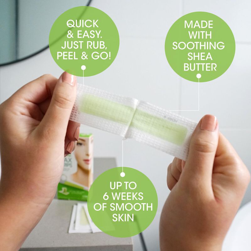 Kit De Depilaci&oacute;n Facial Wax Strips Nad Para Mu... image number null