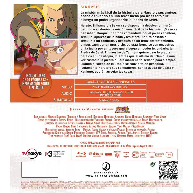Naruto: La Leyenda De La Piedra De Gelel (pel&iacute;c... image number null