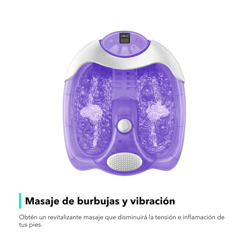 Tina Spa Para Pies De Lujo Con Hidromasaje Y Pe... image number null