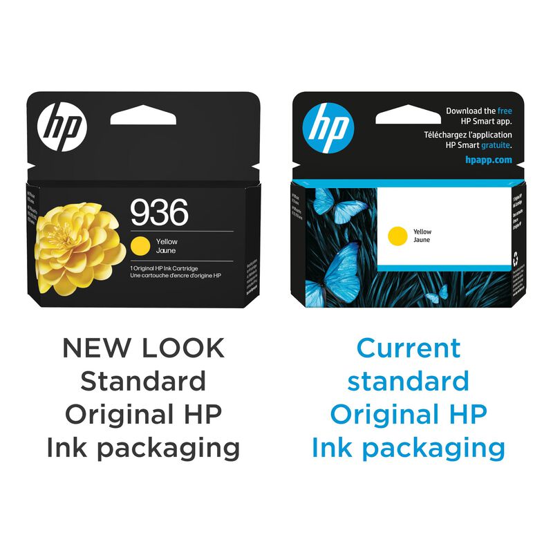 Cartucho De Tinta Hp 936 Amarillo Officejet 912... image number null